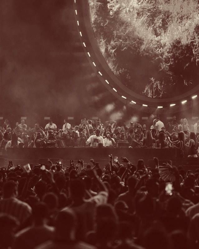 Festival crowd